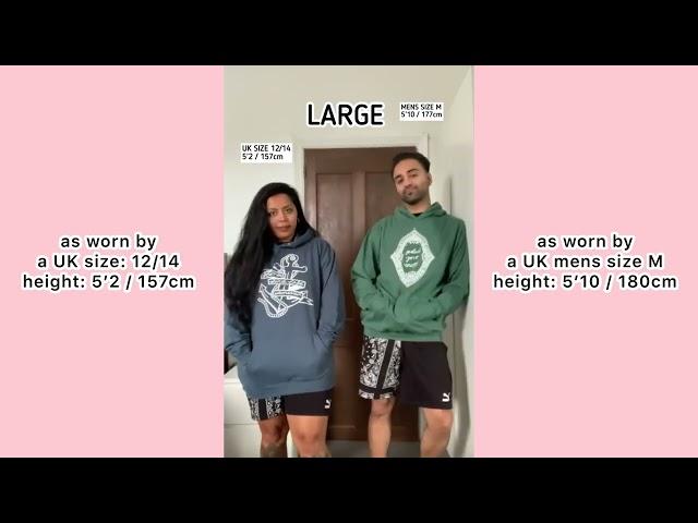 Hoodie sizing guide | Keep It Bright