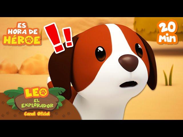 ¡MUY EMOCIONANTE! ¿Amor a primera vista?!  | ¡Es hora de Hero! | ¡NUEVA SERIE! | Leo El Explorador