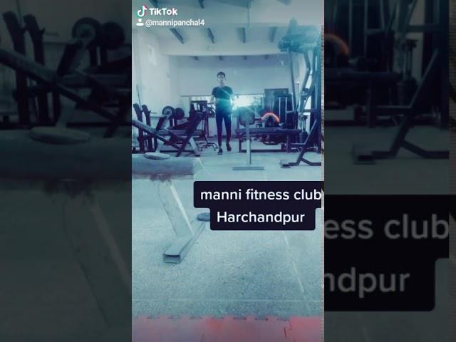 Manni Panchal Harchandpuriya desi satrong fitness club Harchandpur 