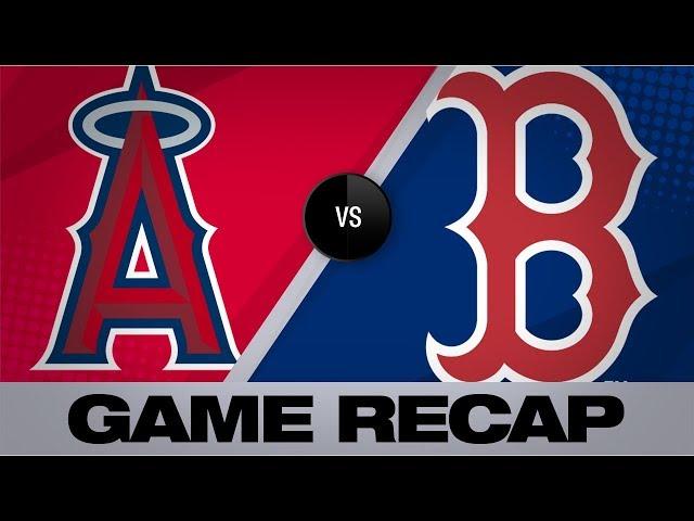 Homers power Red Sox to 16-4 victory | Angels-Red Sox Game Highlights 8/9/19