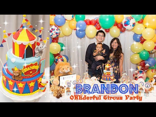 Brandon's ONEderful Circus Party | Angie Lowis