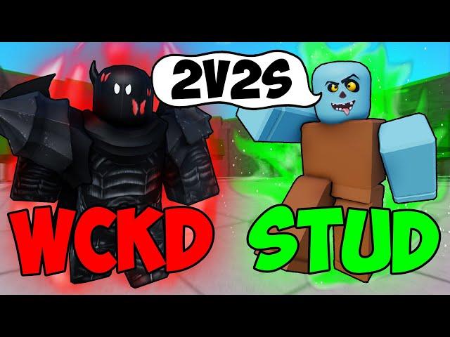 i 2v2ed with REALWCKD in Roblox The Strongest Battlegrounds ft @realwckd