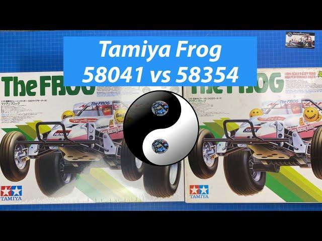 Tamiya Frog Vintage vs Re-Release (58041 58354) - Deep Dive