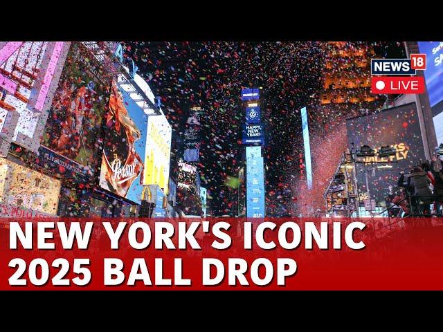 Times Square NYE 2025 LIVE: New Year’s Eve Ball Drop in Times Square New York City | USA LIVE | N18G