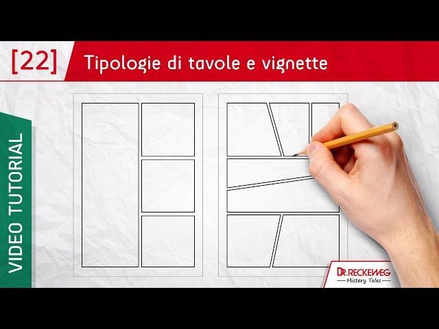 Tipologie di tavole e vignette - Come disegnare un fumetto