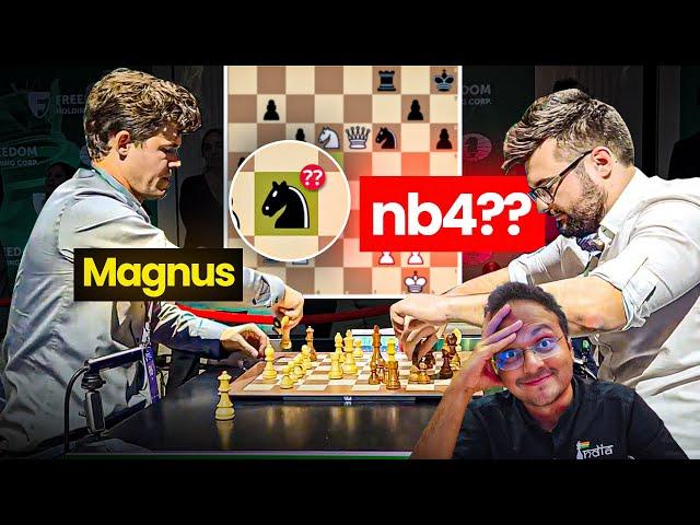 This is what pure Magnus Carlsen magic looks like | Carlsen vs Kadric | World Rapid 2024