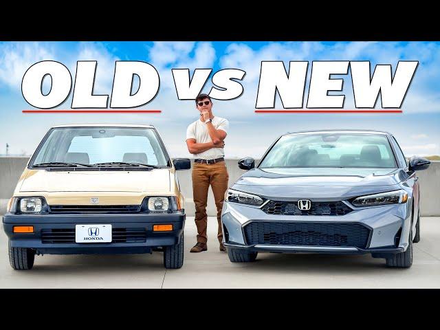 So Just How Much Has The Iconic Honda Civic Changed In The Last 40-Years?