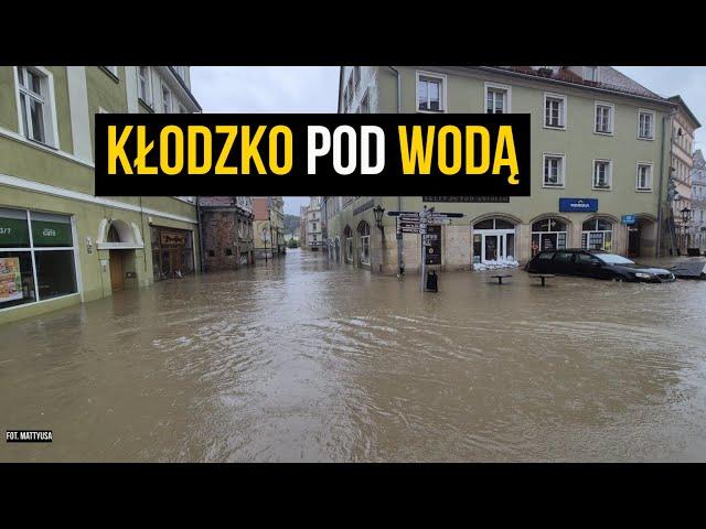 Kłodzko pod wodą. Miasto przegrało z żywiołem!