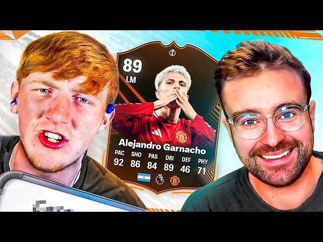 Squad Builder Showdown IRL SPECIAL!!! Garnacho vs Angry Ginge