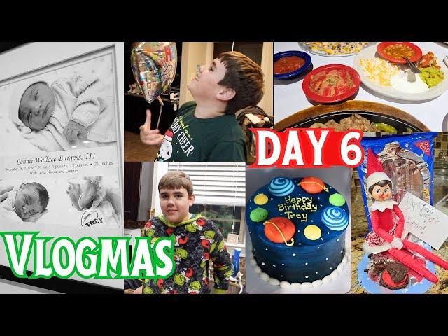 VLOGMAS 2024 DAY 6| Happy Birthday Trey!