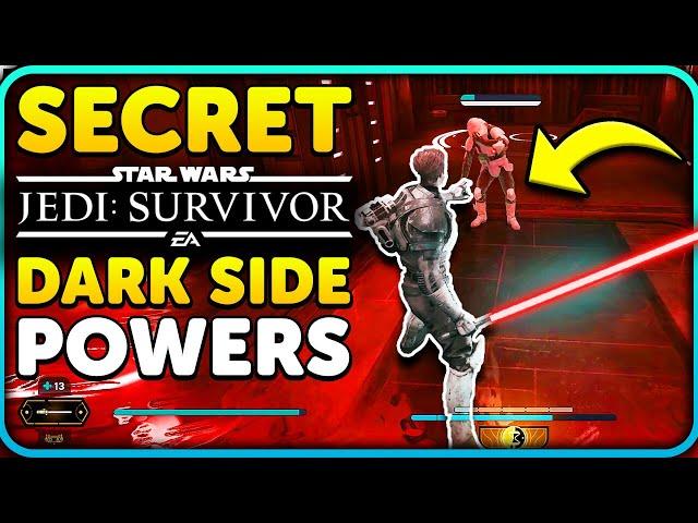 SECRET Jedi Survivor Dark Side Cal Abilities!