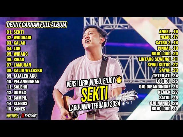 Denny Caknan - Sekti Full Album Terbaru 2024 | Lagu Jawa Terbaru 2024