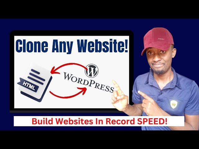 How To Clone A Website Into WordPress Website | Convert HTML To WordPress