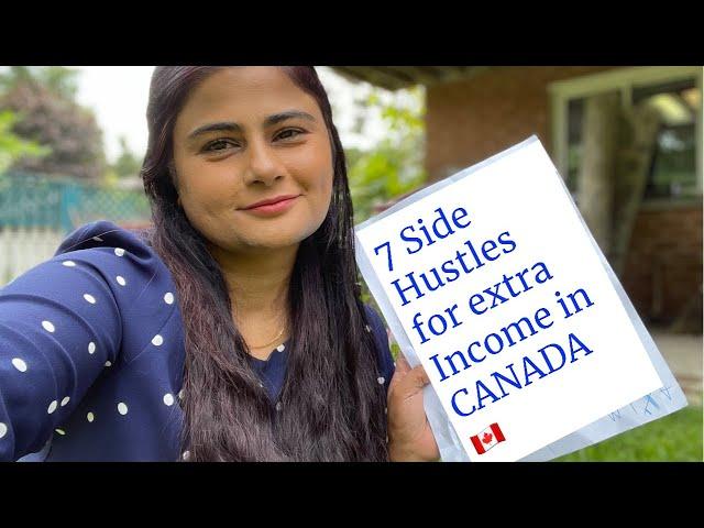 how to earn money as a Side Hustle in Canada #canada side hustles