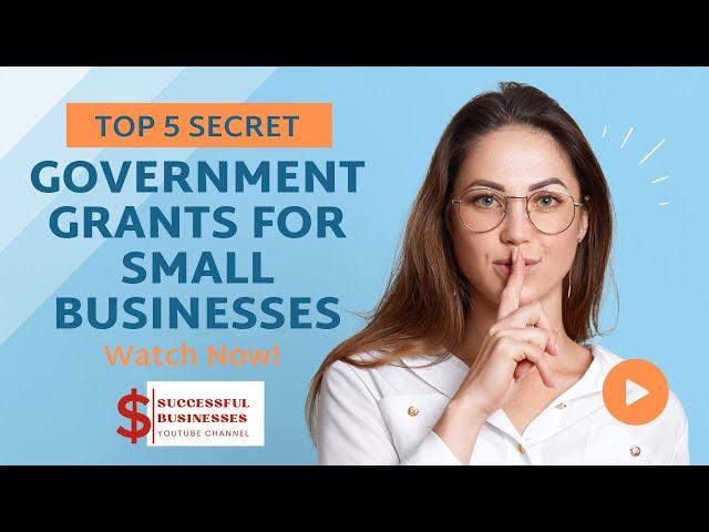 Government Grants for Small Businesses and Individuals