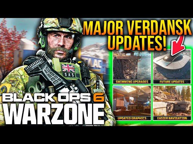WARZONE: All VERDANSK MAP UPDATES & NEW CHANGES! (POI Changes, Graphics Update, & More)