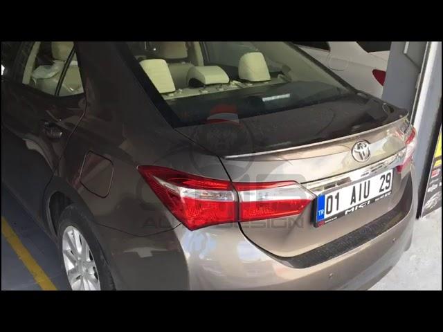 Toyota Corolla ABS Plastik Spoiler