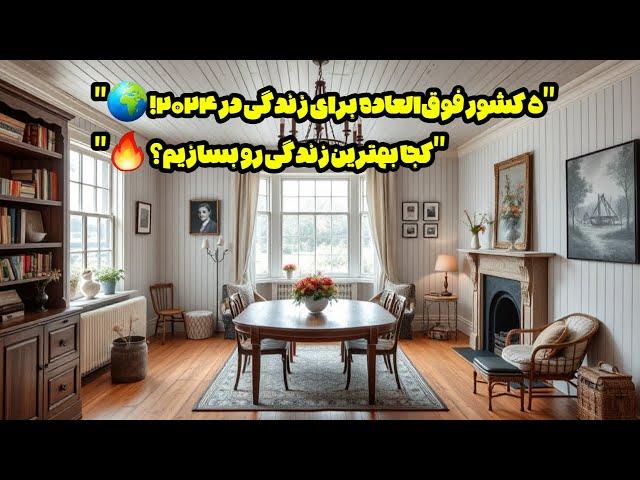 "بهترین کشورهای ۲۰۲۴ برای زندگی! مقصد رویایی شما کجاست؟"