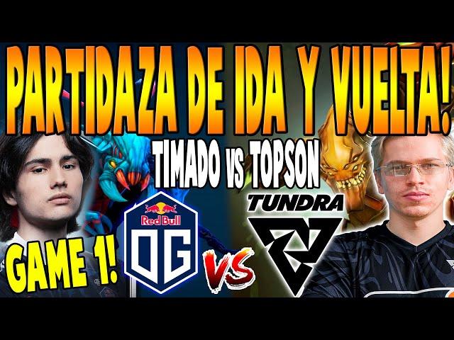 OG vs TUNDRA [GAME 1] BO3 - TIMADO, WISPER, BZM vs TOPSON, RAMZES666 - RIYADH MASTERS 2024 DOTA 2