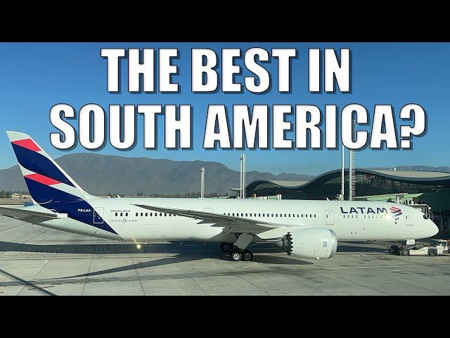Latam Airlines 787 Dreamliner Business Class Santiago to Lima