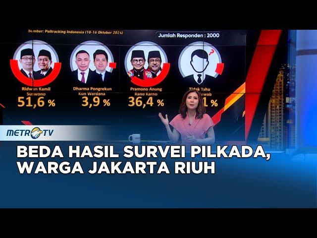 Beda Hasil Survei Pilkada, Warga Jakarta Riuh #panggungdemokrasi