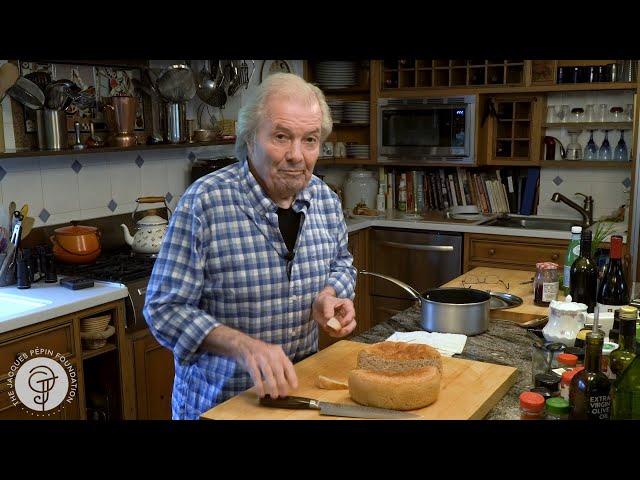 Easy homemade bread | Jacques Pépin Cooking at Home | KQED