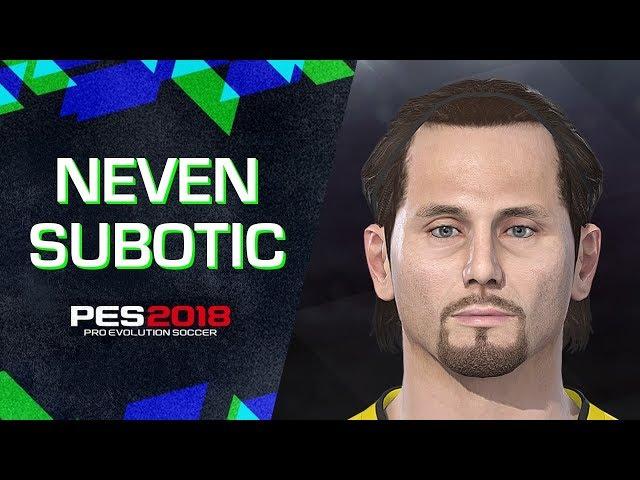 How to create Neven Subotic in PES 2018 (FAST)