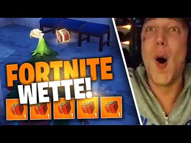 Fortnite Wette | Mehr Geschenke finden | 5000€ | SpontanaBlack