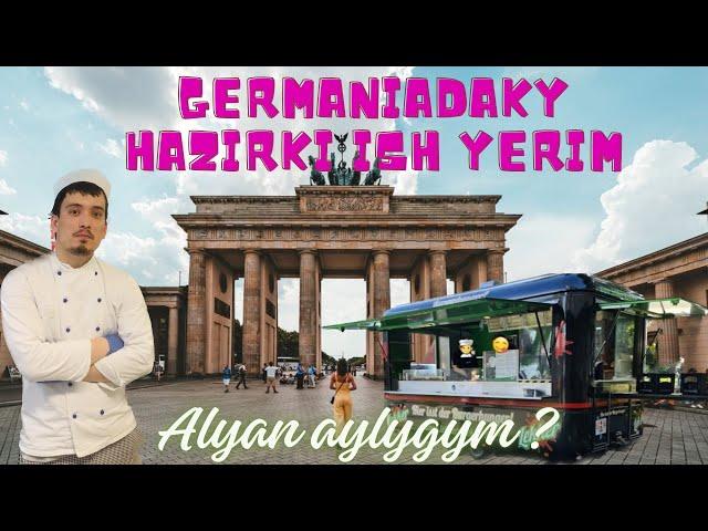 #Germania-daky häzirki is yerim. Alyan aylygym näce?  #aynazarov #ahal #asgabat