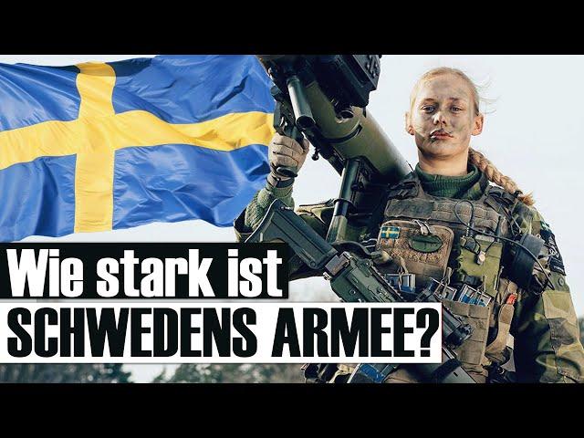 Schweden in der NATO: Wie stark ist seine Armee?