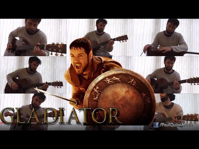 'Gladiator' Main Theme - 'Now We Are Free' (Paul Quinn - Acoustic Guitar Cover)
