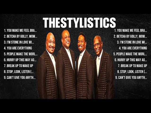 theStylistics Greatest Hits 2024   Pop Music Mix   Top 10 Hits Of All Time