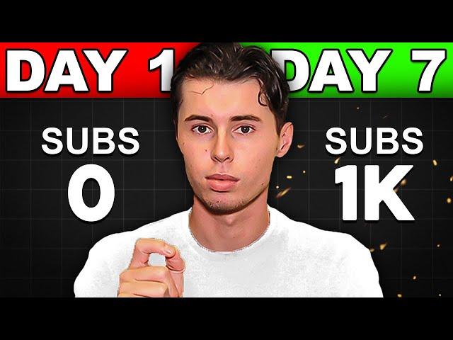 This is Boring, But You'll Get 1,000 Subscribers the EASY Way