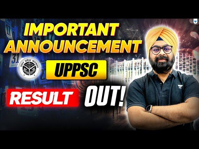 Important Update! UPPSC AE Result Announced | Dr. Jaspal Singh
