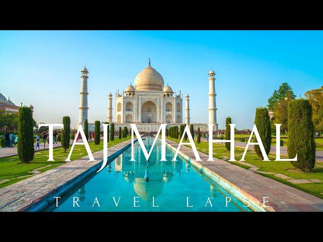 Taj Mahal, Agra, India | One of the Seven Wonders of the World.| by drone |