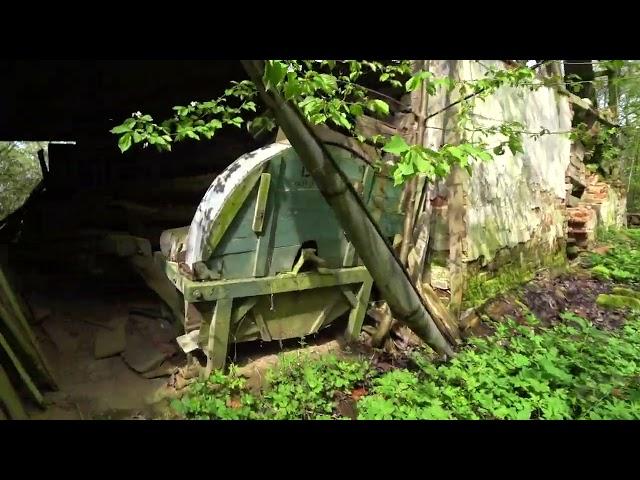 Lost Place / Verlassenes historisches Bauernhaus am Waldrand / Sanierungsversuche gescheitert