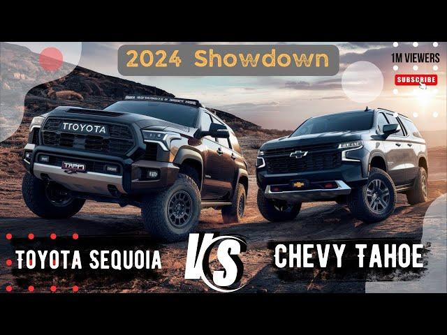 2024 Showdown: Toyota Sequoia VS. Chevy Tahoe - The Full-Size SUV Battle