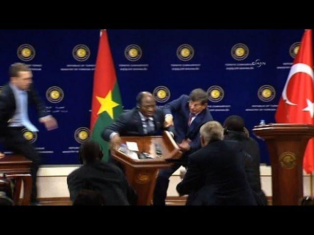 Burkina Faso foreign minister collapses in Turkey