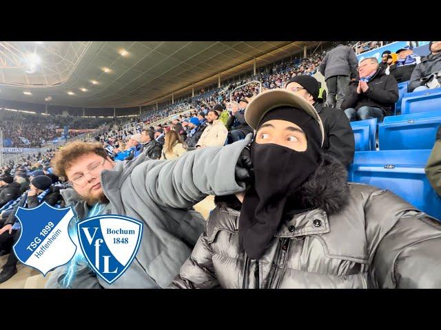 WIE ist die STIMMUNG in HOFFENHEIM? | TSG HOFFENHEIM vs VFL BOCHUM | Stadionvlog