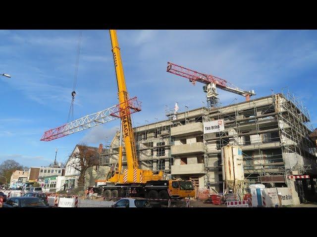 Soeren66 - Mobilkran LIEBHERR LTM 1300-6.2 von KNAACK beim Abbau eines TEREX COMEDIL CCT 561