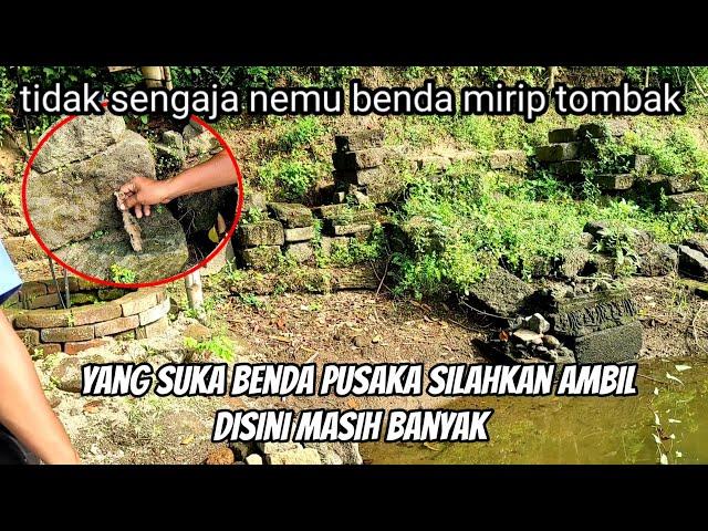 banyak benda aneh di bekas pemukiman kuno yang terkubur didalam tanah