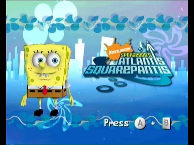 SpongeBob's Atlantis SquarePantis (Wii) - Longplay (PAL Version)