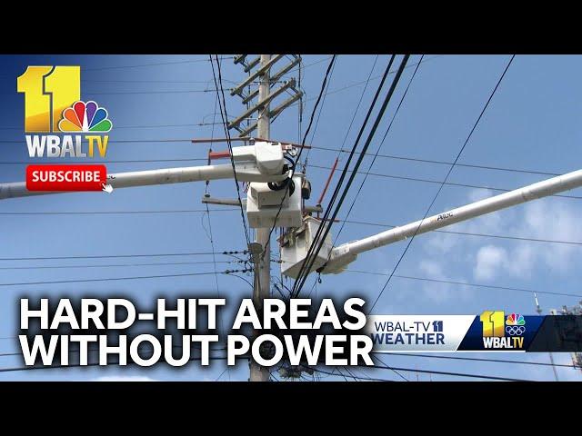 Hampden hit hard by storm-related power outages