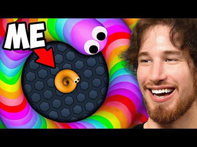 How I Became The MOST OP Snake in Slither.io