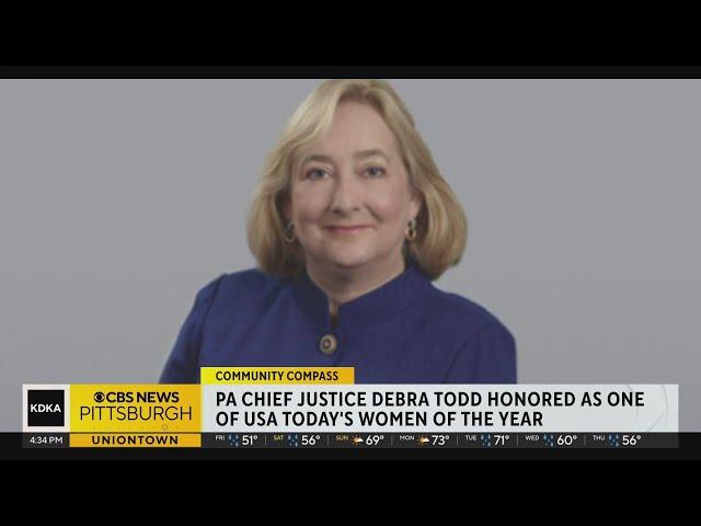 Community Compass: Pa. Chief Justice Debra Todd honored as one of USA Today's Women of the Year