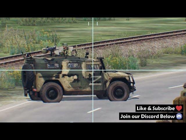 Ukrainian Commandos Attack Russian Troops Stationed At The Railway Line - Arma 3