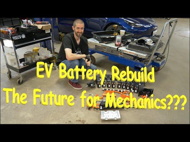 Electric Vehicle EV Battery Rebuild