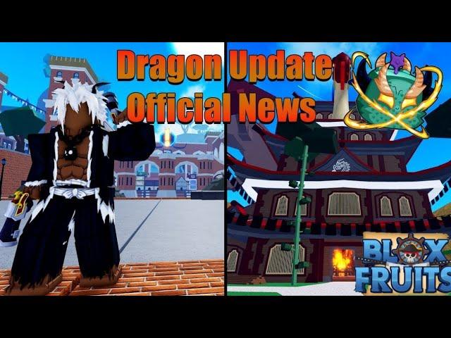 FINALLY! DRAGON UPDATE OFFICIAL NEWS is Out! |Blox Fruits |UPDATE-24