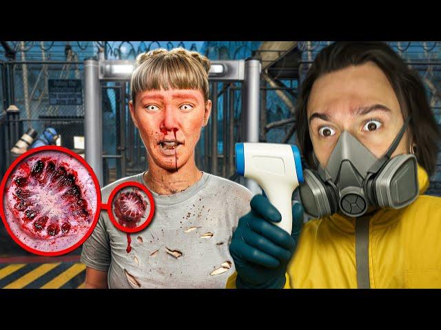 ЛЮДИ ЗАРАЖЕНЫ ЗОМБИ ВИРУСОМ И ХОТЯТ ПРОЙТИ!! (Quarantine Zone: The Last Check)