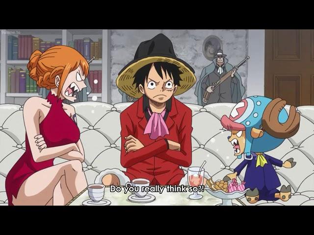 Luffy is really idiot  - Funny moments of One Piece episodes 827 & 828 [ Try To Not Laugh ]